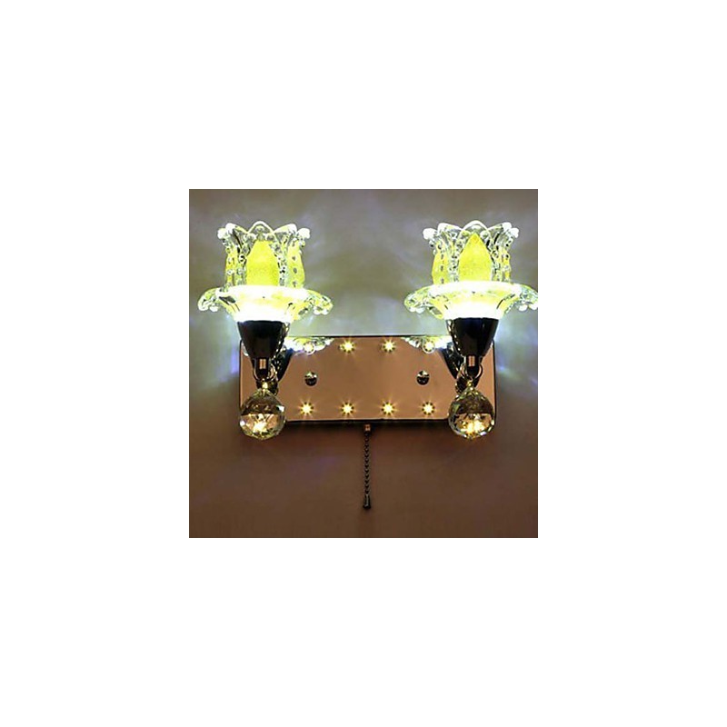 Creative Contemporary And Contracted Creative Crystal Wall Lamp Lights