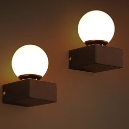 Ball Loft Creative Wall Lamp Wrought Iron Wall Lamp Restoring Ancient Ways Lights