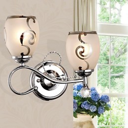 European Style Creative Contemporary And Contracted Crystal Wall Lamp Lights