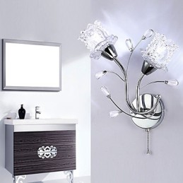Creative Contemporary And Contracted Creative Crystal Wall Lamp Lights