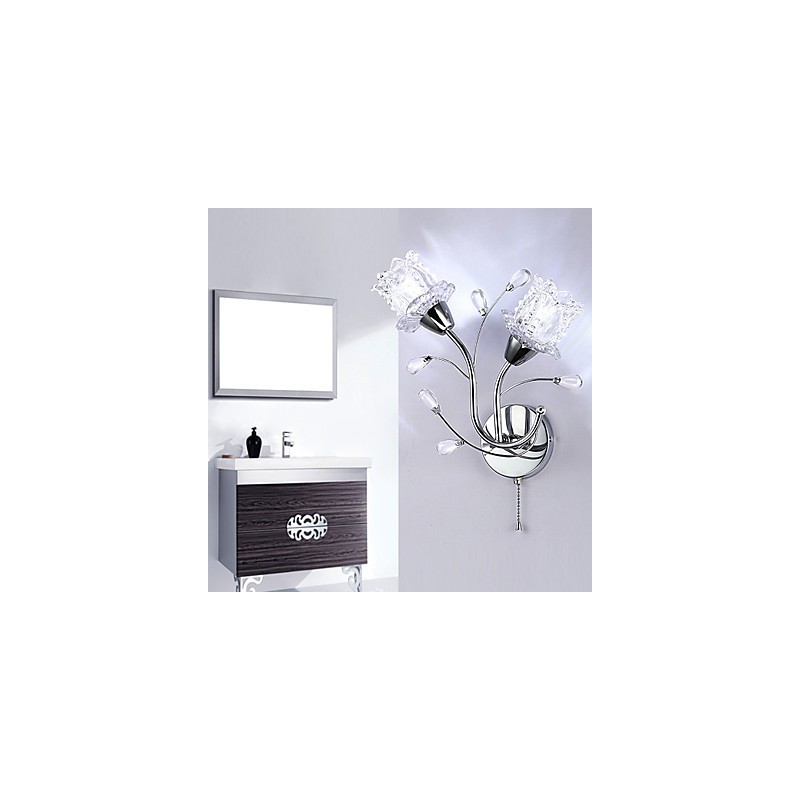 Creative Contemporary And Contracted Creative Crystal Wall Lamp Lights