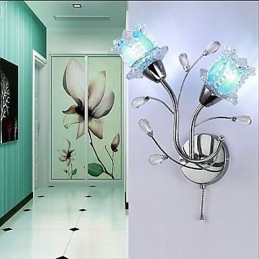 Creative Contemporary And Contracted Creative Crystal Wall Lamp Lights