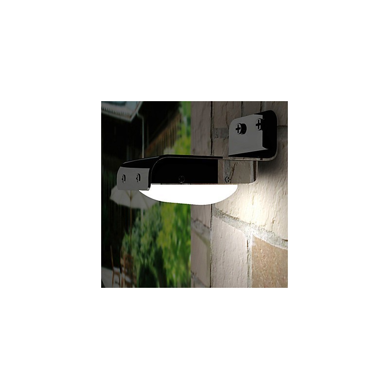 Voice Sensor Outdoor Solar Powered Light Lamp Landscape Garden Wall Fence