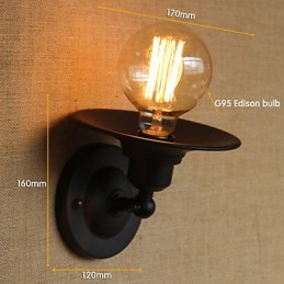 Retro Minimalist Bedside Aisle Stairs Balcony Decorative Wall Sconce