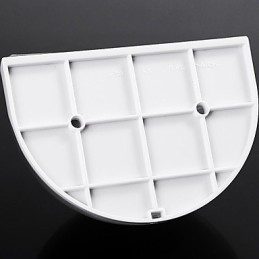 Solar Powered Lamp Outdoor Garden Light Automatic Sensor Activated Solar Light (White)