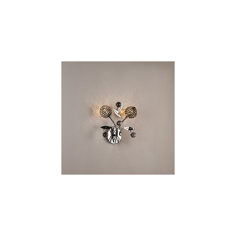 Wall Sconces Crystal Mini Style Modern Contemporary Metal