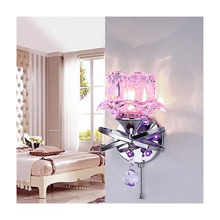 Creative Contemporary And Contracted Creative Crystal Wall Lamp Lights