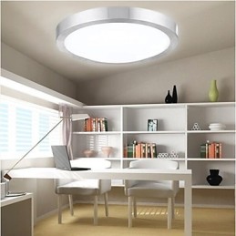 Flush Mount Lights 7W Light Round Simple Modern Diameter 20CM