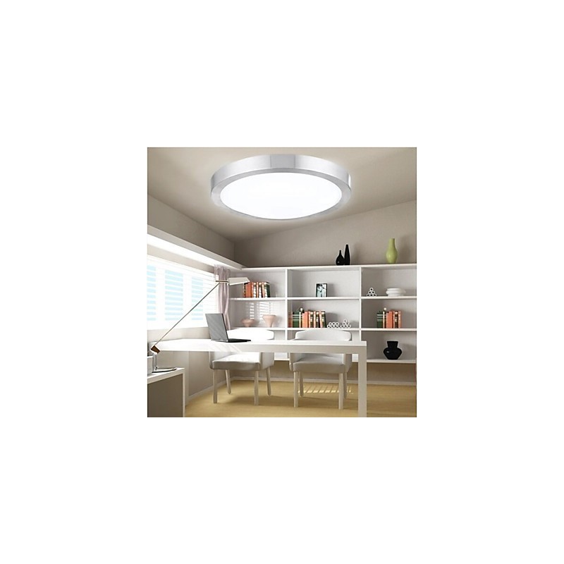 Flush Mount Lights 7W Light Round Simple Modern Diameter 20CM