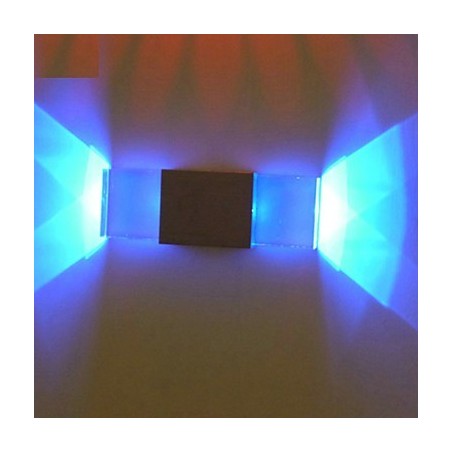 Square aluminum Wall Lamp Creative Bar Model Wall Sconces Modern Contemporary Metal