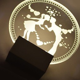 Acrylic Wall Lamp PVC Lamp Light Modern Contemporary Metal