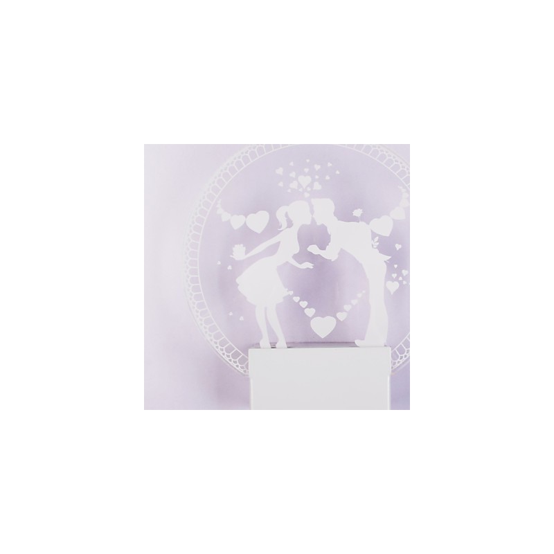 Acrylic Wall Lamp PVC Lamp Light Modern Contemporary Metal