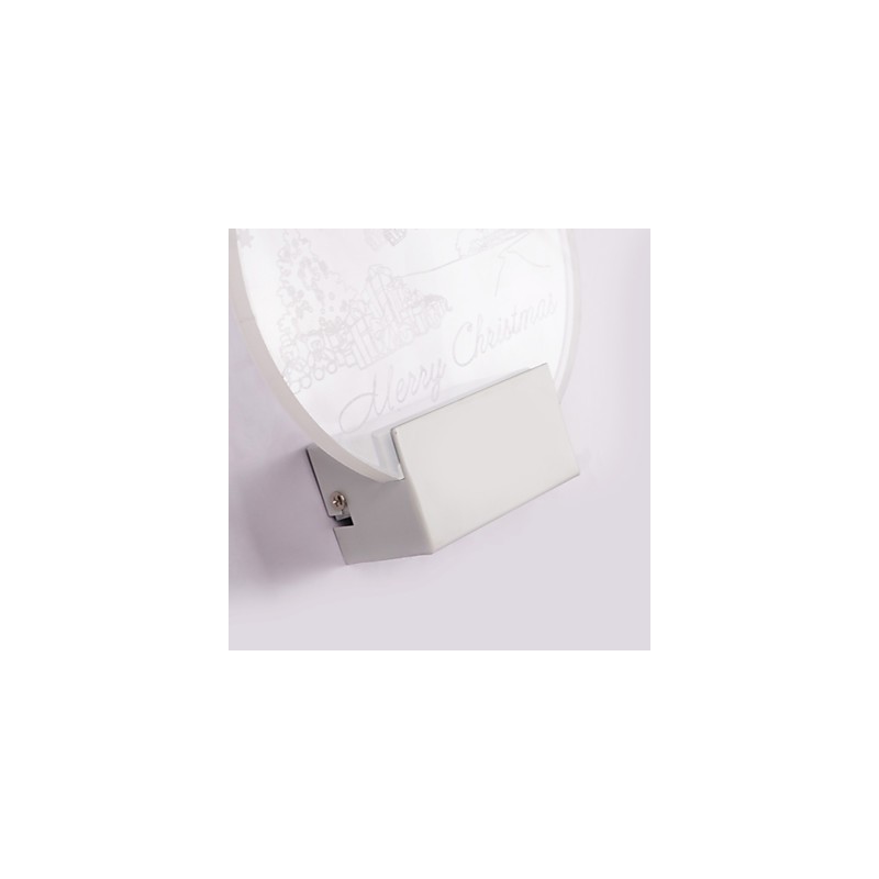 Acrylic Wall Lamp PVC Lamp Light Modern Contemporary Metal