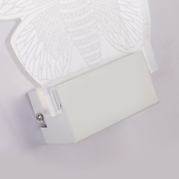 Acrylic Wall Lamp PVC Lamp Light Modern Contemporary Metal