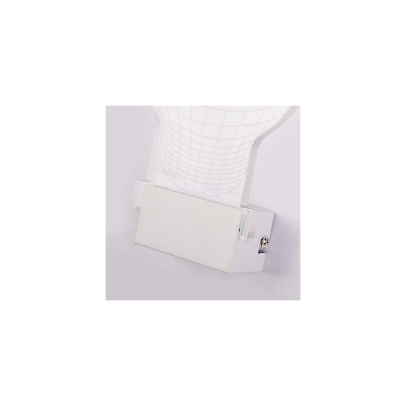 Acrylic Wall Lamp PVC Lamp Light Chip Modern Contemporary Metal