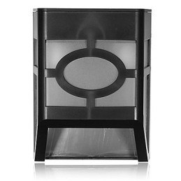 Warm Yellow Solar Powered Wall Mount 2 Lantern Light Deck Lamp