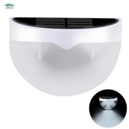 Solar Powered Waterproof IP55 Lamp White + Black