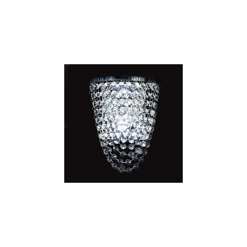 Crystal Flush Mount wall Lights Modern Contemporary Metal