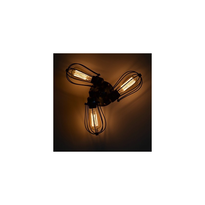 Mini Style Wall Sconces Rustic Lodge Metal