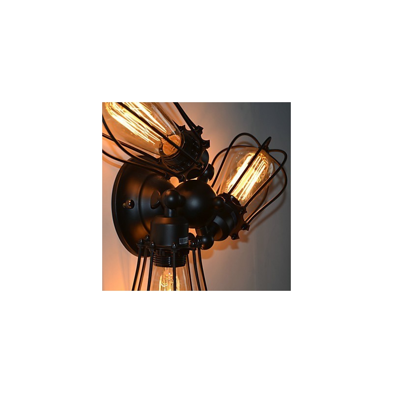 Mini Style Wall Sconces Rustic Lodge Metal