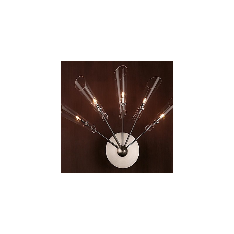 Artistic Crystal Wall Light with 5 Lights