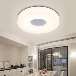 Round Ceiling Lights Flush Mount Modern Contemporary Metal