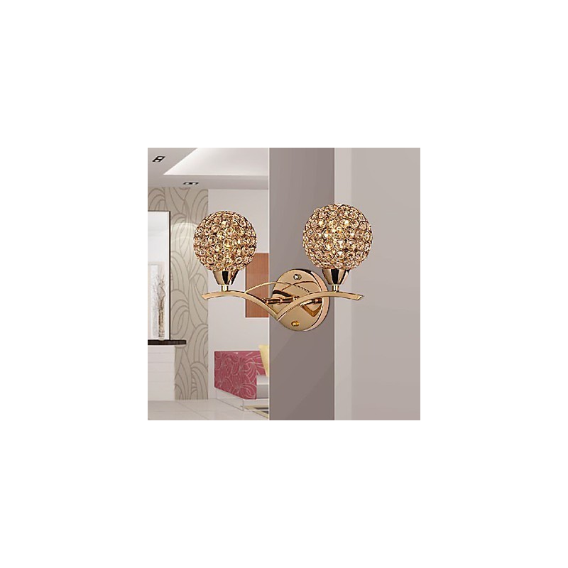 Modern Chic Wall Light In 2 Lights