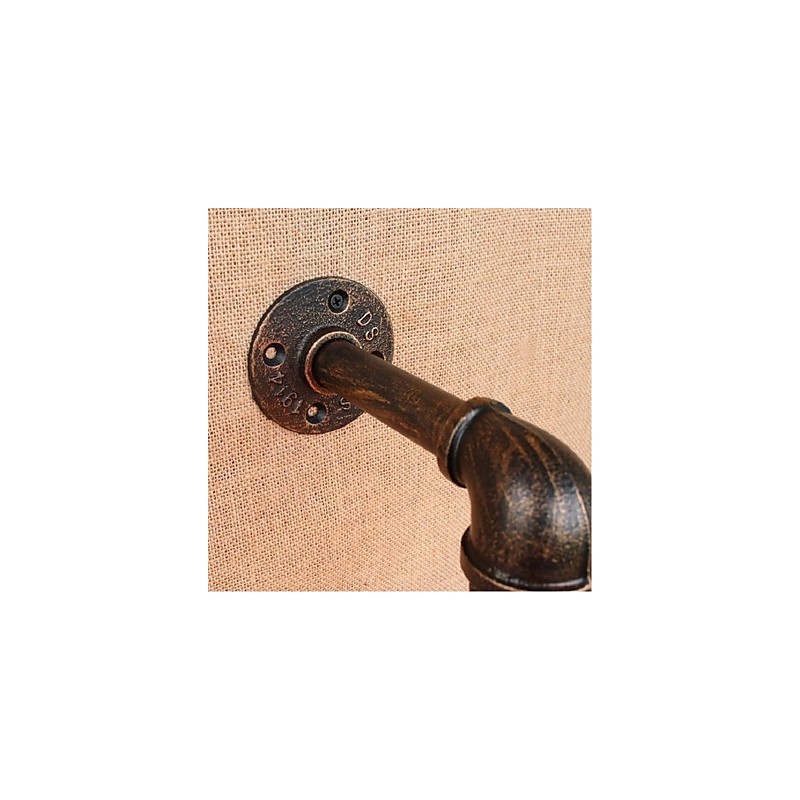 Nostalgia Simple Water Pipe Decorative Small Wall Lamp Wall Light