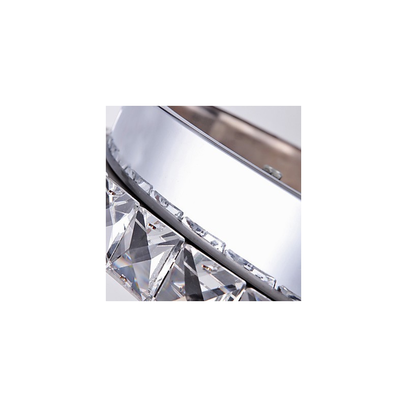 Crystal Flush Mount Modern Contemporary Living Bed Dining Kids Metal