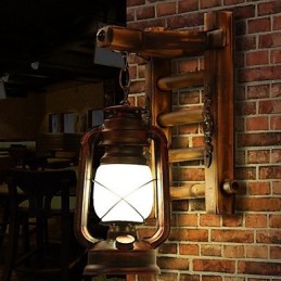 Chinese retro nostalgia creative lighting kerosene lamp lanterns Wall Sconces Wall Light