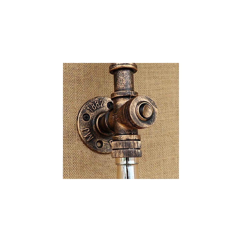 Retro American Village Creative Industry Wind Designer Water Bottle Wall Lamp Wall Light