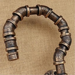 Retro American Village Creative Industry Wind Designer Water Bottle Wall Lamp Wall Light