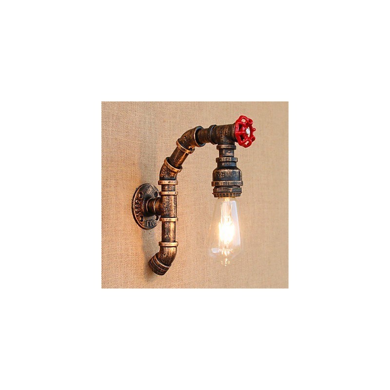 Rustic Lodge Antique Brass Feature for Ambient Light Wall Sconces Wall Light