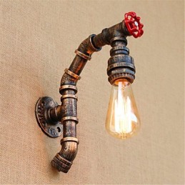 Rustic Lodge Antique Brass Feature for Ambient Light Wall Sconces Wall Light