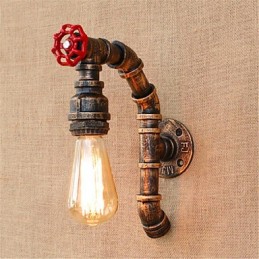 Rustic Lodge Antique Brass Feature for Ambient Light Wall Sconces Wall Light