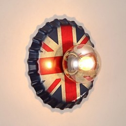 Traditional Classic Rustic Lodge Country Painting Feature for Mini Style Ambient Light Wall Sconces Wall Light