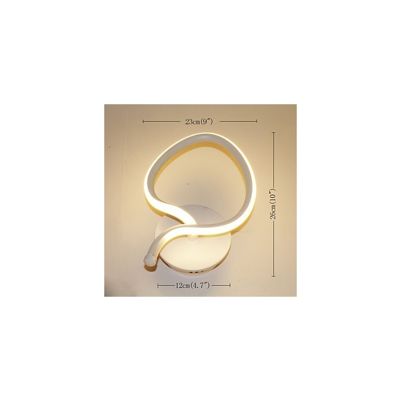 Modern Minimalist Wall Lamp Bedside Creative Corridor Lamp Aluminum Lighting