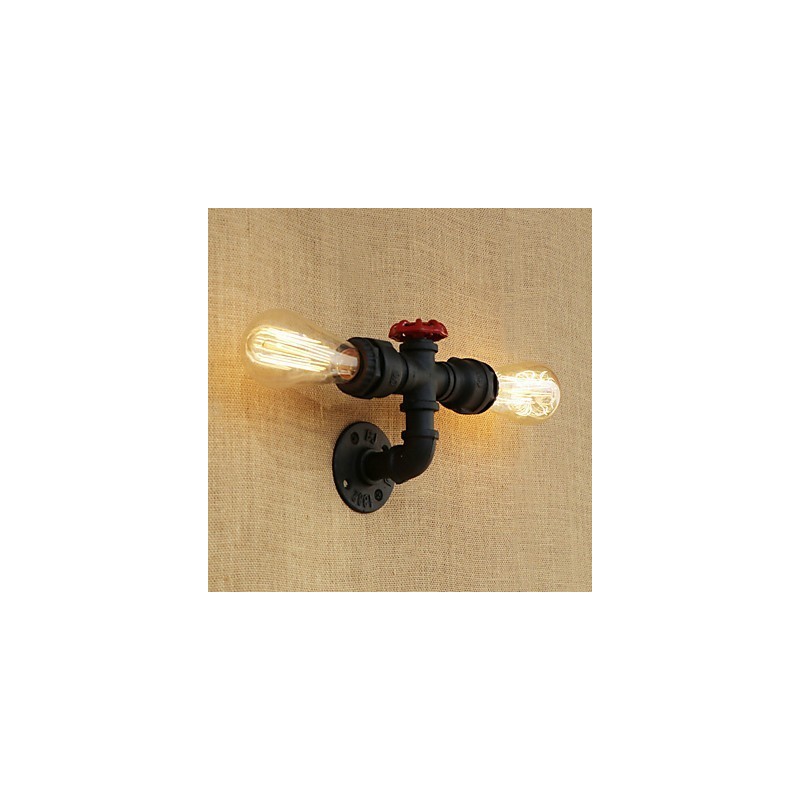 Country Retro Painting Feature for Mini Style Ambient Light Wall Sconces Wall Light