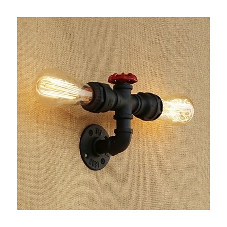 Country Retro Painting Feature for Mini Style Ambient Light Wall Sconces Wall Light