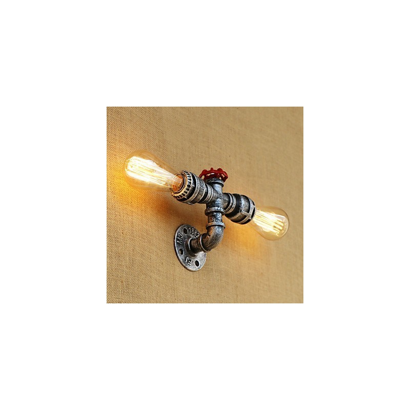 Country Retro Painting Feature for Mini Style Ambient Light Wall Sconces Wall Light