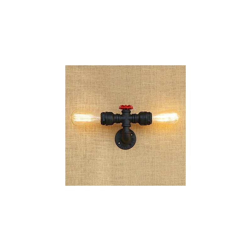 Country Retro Painting Feature for Mini Style Ambient Light Wall Sconces Wall Light