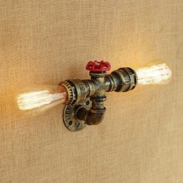 Country Retro Painting Feature for Mini Style Ambient Light Wall Sconces Wall Light