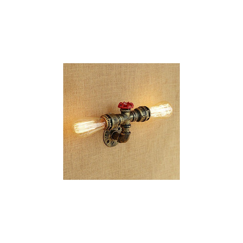 Country Retro Painting Feature for Mini Style Ambient Light Wall Sconces Wall Light