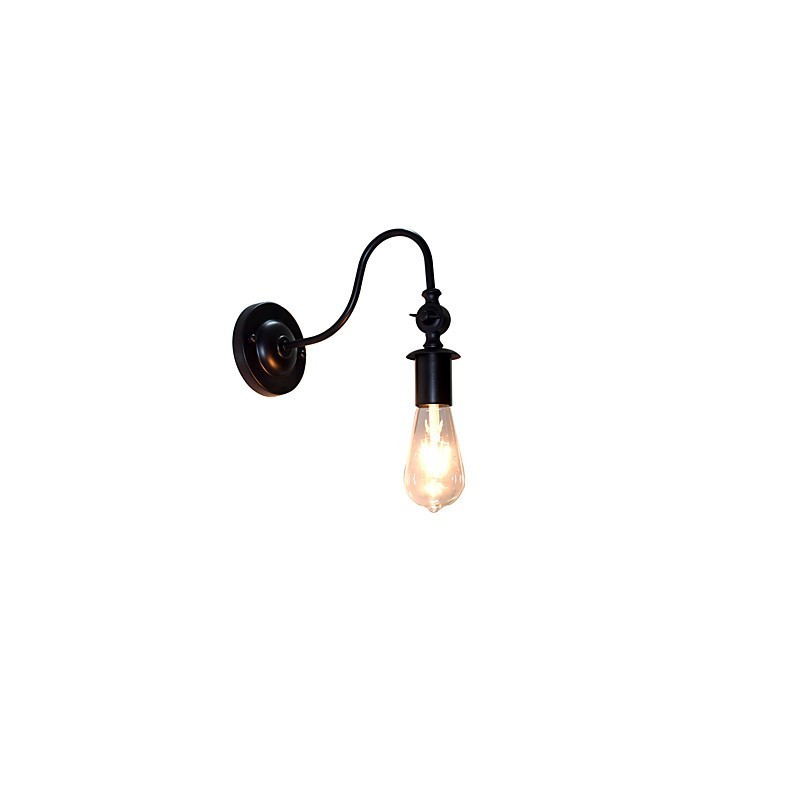 Light Buzz Wall Iron Wall Lamp Dumb Black Lightsaber Lamp On Wall
