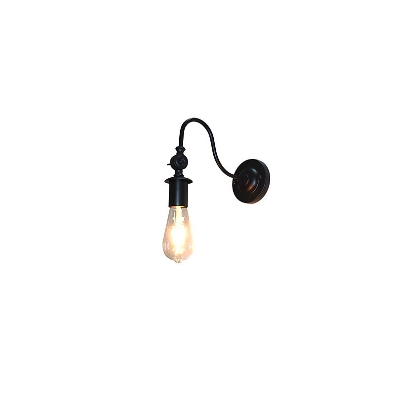 Light Buzz Wall Iron Wall Lamp Dumb Black Lightsaber Lamp On Wall