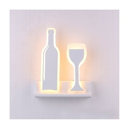 Integrated Modern Contemporary Modern Comtemporary Painting Feature for Ambient Light Wall Sconces