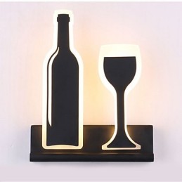 Integrated Modern Contemporary Modern Comtemporary Painting Feature for Ambient Light Wall Sconces