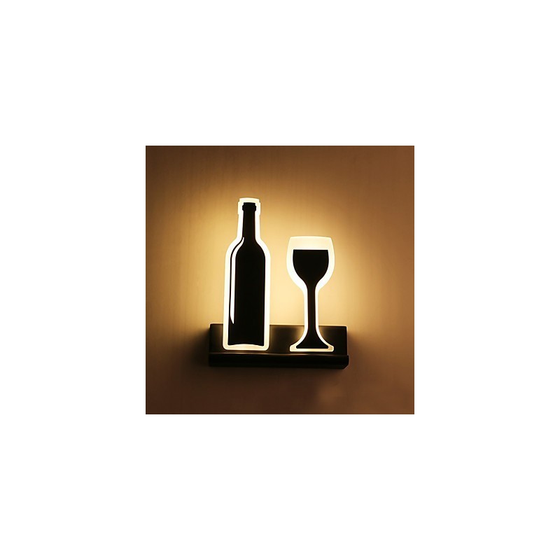 Integrated Modern Contemporary Modern Comtemporary Painting Feature for Ambient Light Wall Sconces