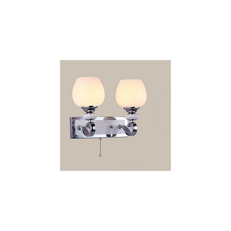 Modern Contemporary Electroplate Feature for Swing Arm Eye Protection Ambient Light Wall Sconces Wall Light
