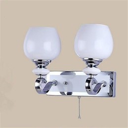 Modern Contemporary Electroplate Feature for Swing Arm Eye Protection Ambient Light Wall Sconces Wall Light